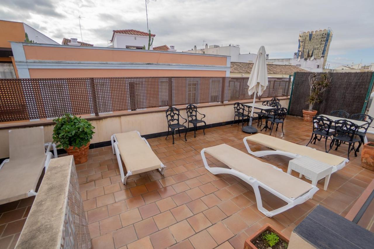 Rentalsevilla Durmiendo En La Alameda Bagian luar foto
